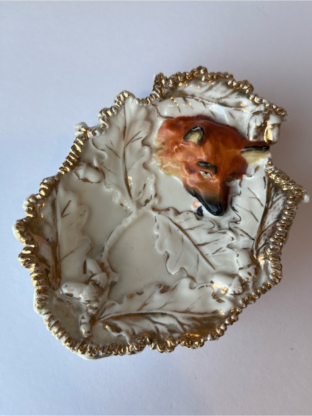 Vintage Fox Trinket Dish